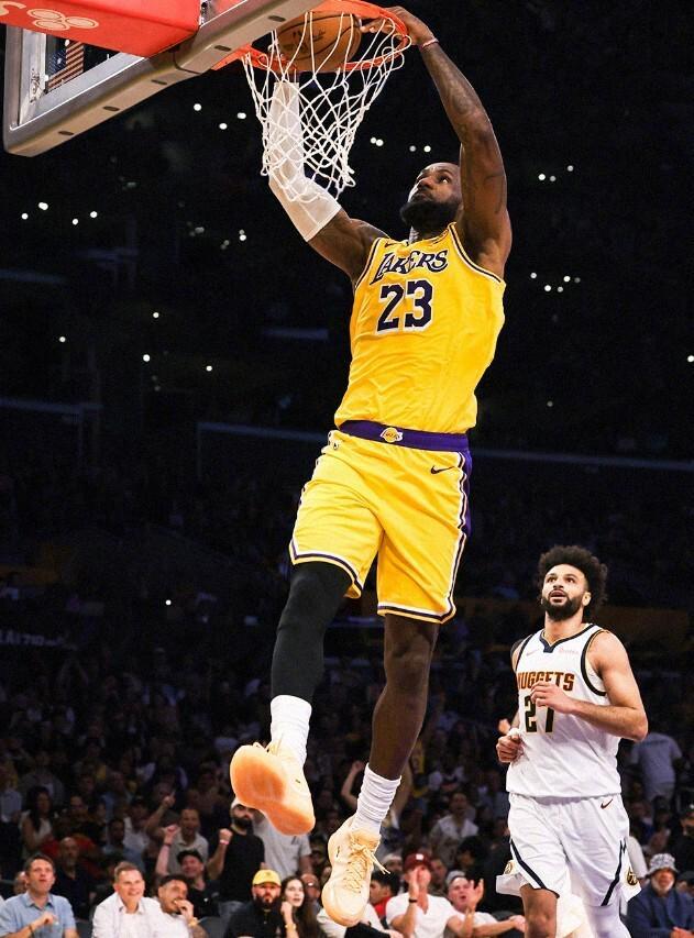 半岛体育入口-127-125！东契奇三双+加时绝杀，湖人险胜掘金，5连胜升西部第3